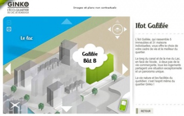visite virtuelle de l’éco-quartier Ginko à Bordeaux
